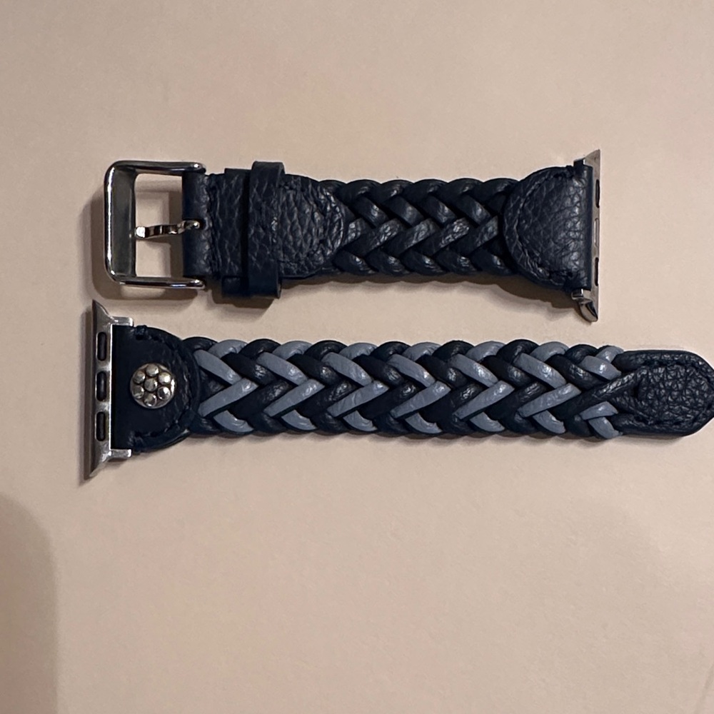 Brighton Rory Braided Leather Apple Watch Band